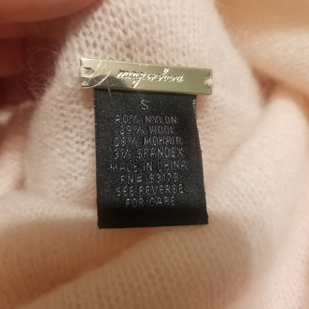 Magaschoni Turtleneck pink sweater / oversized - Picture 4 of 9